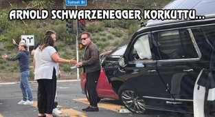 Eski California Valisi Terminatör, Trafik Kazası Geçirdi