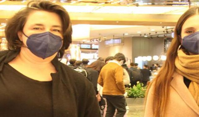 Esra Dermancıoğlu ve Meriç Aral'ın alışveriş keyfi