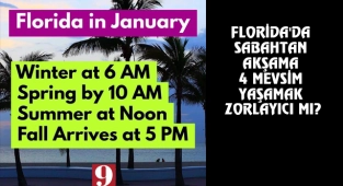 Florida'da Ocak Ayı Bir Başkadır!
