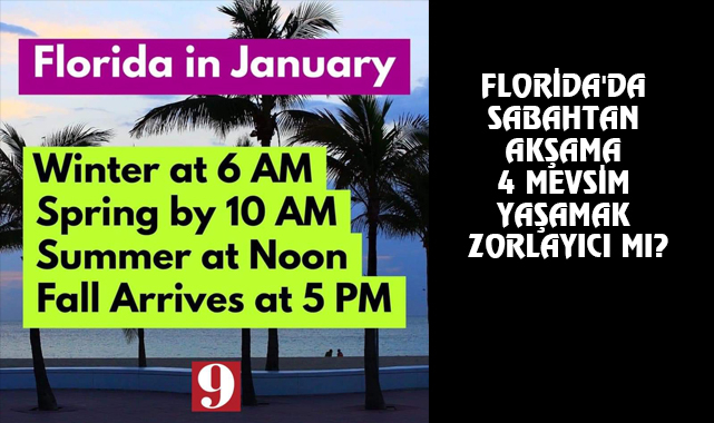 Florida'da Ocak Ayı Bir Başkadır!