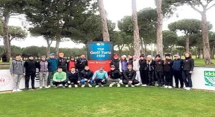 Golf turu başladı