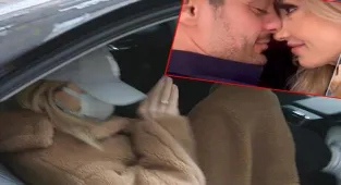 Hadise kameralara tektaşını gösterdi!