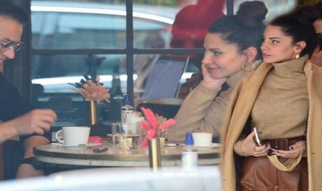Hakan Peker ile stilist Bensu Gürses'in keyifli halleri