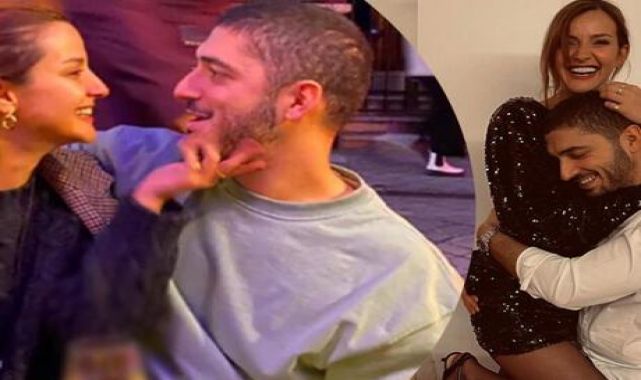 İrem Helvacıoğlu ile Yolaç Özcan'dan aşk pozu