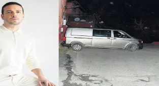 Kapıya minibüs yanaştırdı