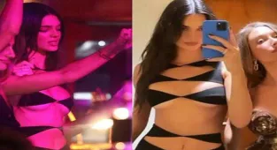 Kendall Jenner giydiği kıyafet için gelinden izin istemiş!