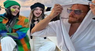 Kerem Bürsin'den Hande Erçel'li fotoğrafa yorum: Bayılıyorum beni hep dışlamanıza!