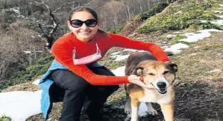 Köpeği için Rize'ye gitti