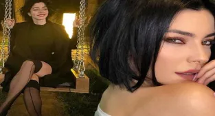 Merve Boluğur'un iddialı elbisesi dikkat çekti