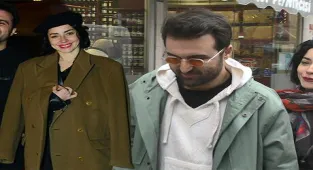 Merve Boluğur ve Erkan Şen gezmede! 'Gidelim, çok üşüyorum'