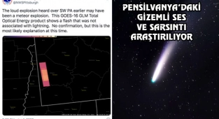 Pensilvanya'da Korkunç Patlama: Meteor mu?