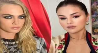Selena Gomez ve Cara Delevingne aynı dövmeden yaptırdı