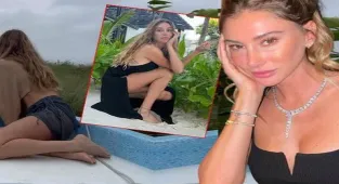 Şeyma Subaşı'ndan iddialı sahil pozları
