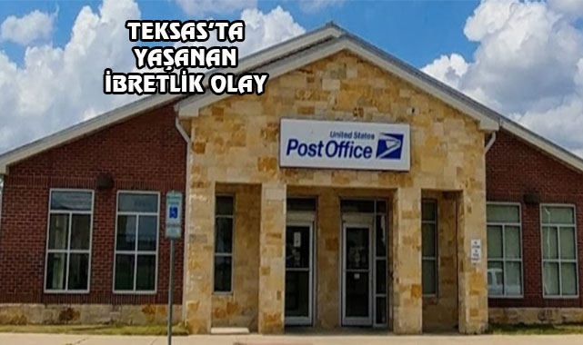Texas Postanesinde Yaşanan İlginç Olay