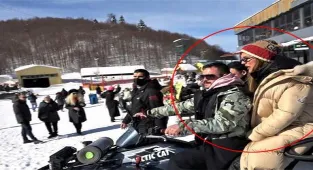 Ünlü sanatçı Demet Akalın konsere böyle geldi