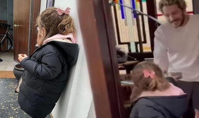 Uraz Kaygılaroğlu'nun kızı Ada ile buluştuğu anlar duygulandırdı