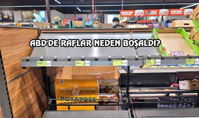 Washington'da Market Rafları Bomboş!