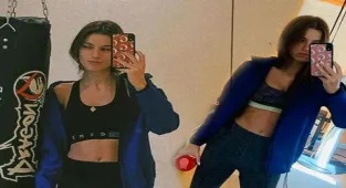Yüsra Geyik spor pozlarını paylaştı: Yürüyen uçak