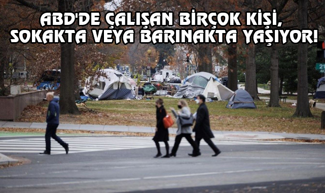 ABD'de Artan Kira Fiyatları Evsizlerin Sayısını Arttırdı