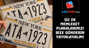 ABD'de 'ATA'sını Unutmayan Türklerin Plakası...