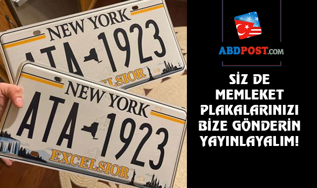 ABD'de 'ATA'sını Unutmayan Türklerin Plakası...
