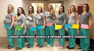 ABD'de Hastanedeki 9 Hemşire Eş Zamanlı Hamile