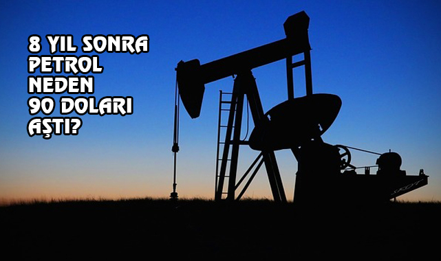 ABD'de Ham Petrolün Varil Fiyatı 90 Doları Aştı