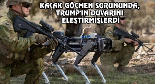 ABD, Meksika Sınırını Robot Köpeklerle Koruyacak