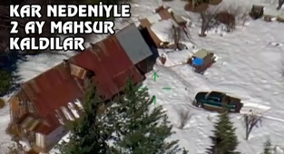 California'da Hava Operasyonuyla Kurtarılan Çift