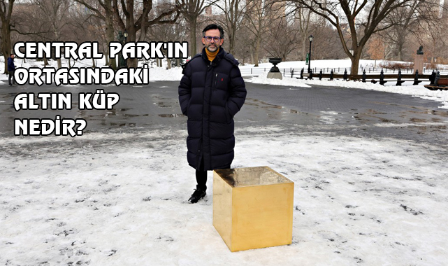 Central Park'ta 11.7 Milyon Dolarlık Altın Küp