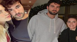 Eda Ece'den Buğrahan Tuncer ile romantik poz!