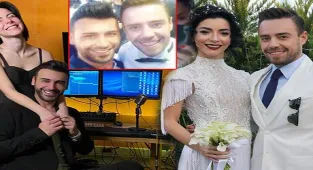 Emre Kaya'nın, Murat Dalkılıç ve Merve Boluğur'un düğününe katıldığı ortaya çıktı!