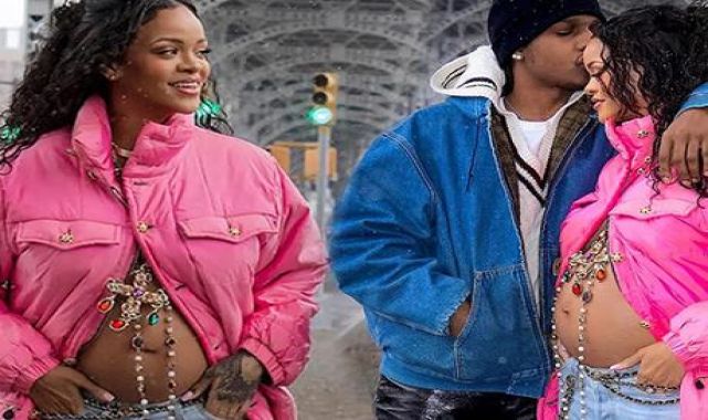 Haberler: Rihanna hamile! Karnı burnunda pozları gündem oldu