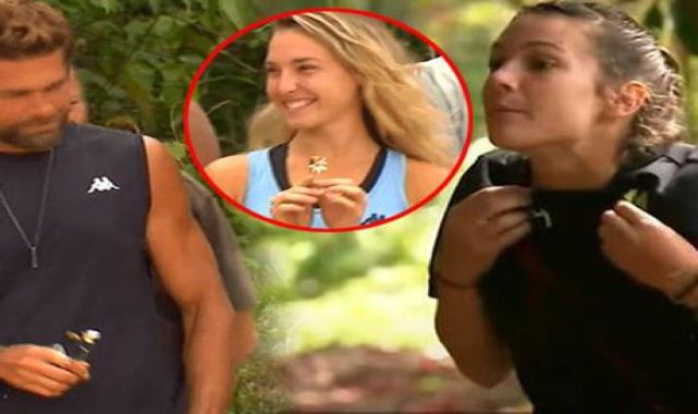Haberler: Survivor Mert Öcal, Sude Burcu'ya çiçek verdi! Nisa Bölükbaşı tepki gösterdi