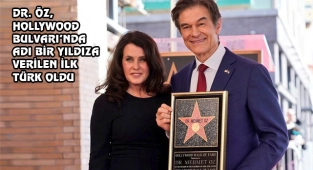 Hollywood Bulvarı'na Dr. Mehmet Öz'ün İsmi Yazıldı