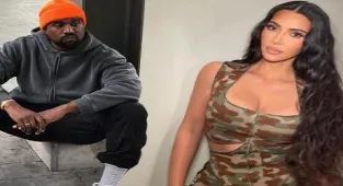 Kanye West'ten Kim Kardashian'a itiraz