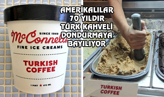 Mc Connells'in Türk Kahveli Dondurması