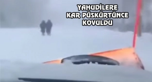New Jersey'de Yahudilere Kar Püskürtünce...