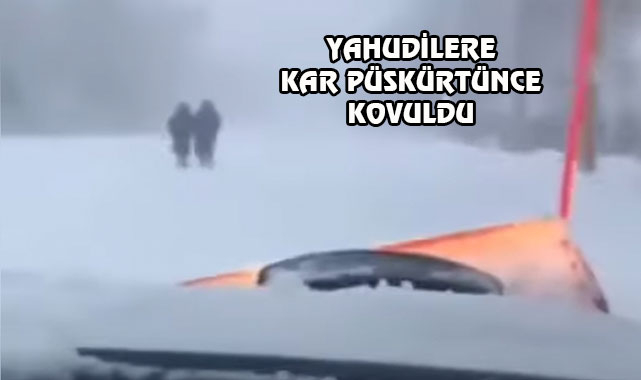 New Jersey'de Yahudilere Kar Püskürtünce...
