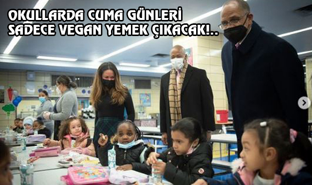NY'taki Devlet Okullarında Vegan Yemekler Çıkacak