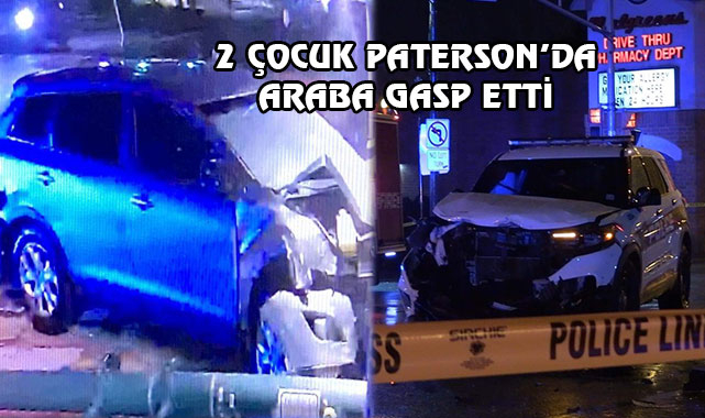 Paterson'da 13 Yaşındaki Çocuk Araba Çaldı