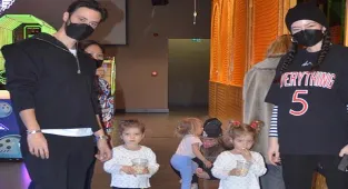 Pelin Akil: Çocuklarla birlikte eğlenmeye çıktık
