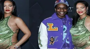 Rihanna'nın hamile stili gündem oldu