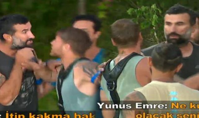 Survivor'da Gönüllüler karştı! Hikmet ve Yunus Emre birbirine girdi