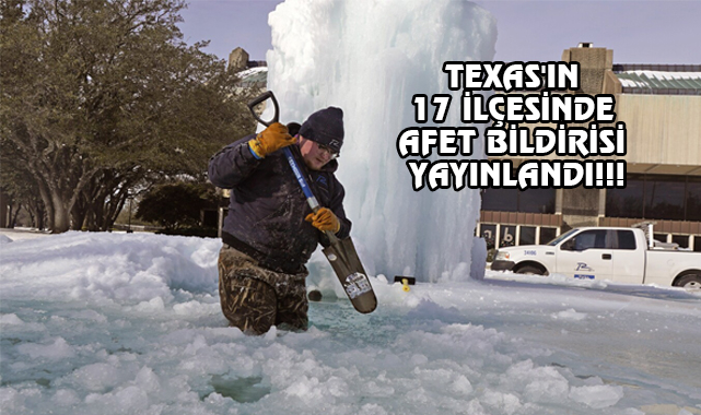 Texas Valisi, Afet İlan Etti!