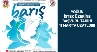 ABD'de 'Dünya Barışı' Konulu Resim Yarışması