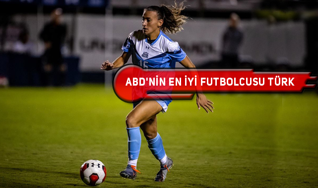 ABD'de Türk Kadın Futbolcu Tarih Yazdı!..