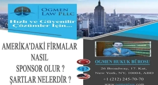 ABD'deki Firmaların Green Card Sponsorluğu