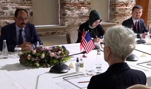 ABD'li Bakan Yardımcısı Sherman Türkiye'de