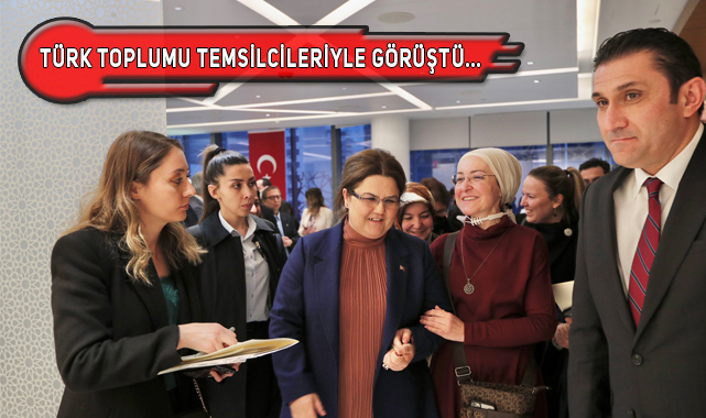 Aile Bakanı Derya Yanık, NY Türkevi'ndeydi...